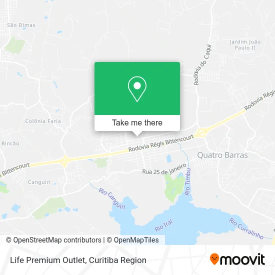 Life Premium Outlet map