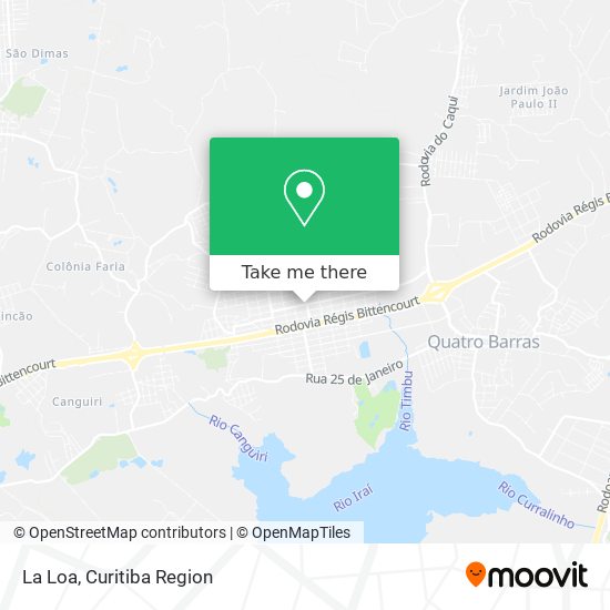 La Loa map