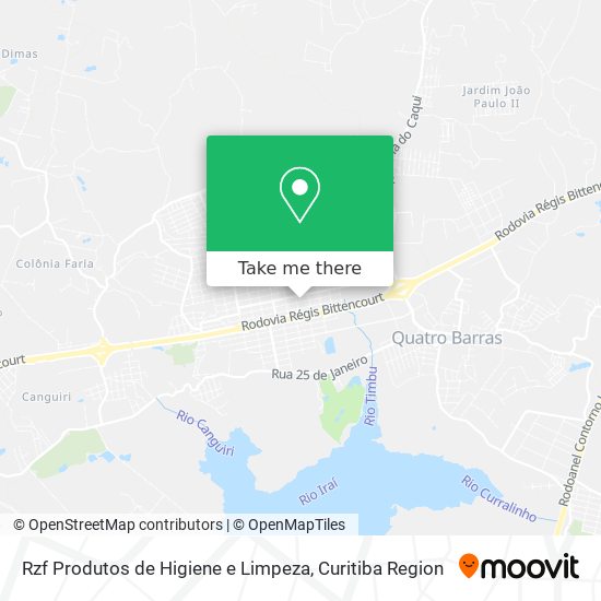 Rzf Produtos de Higiene e Limpeza map
