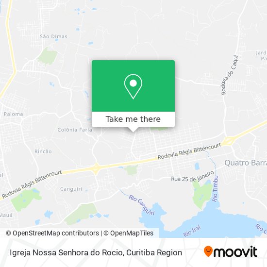 Igreja Nossa Senhora do Rocio map