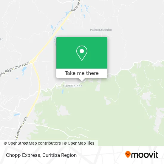 Chopp Express map
