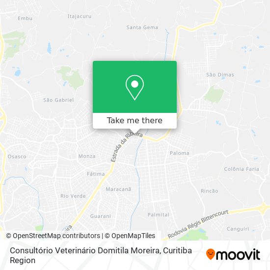 Consultório Veterinário Domitila Moreira map