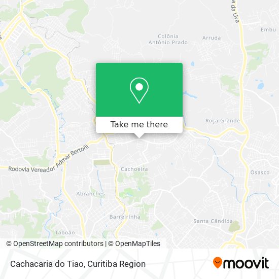 Cachacaria do Tiao map