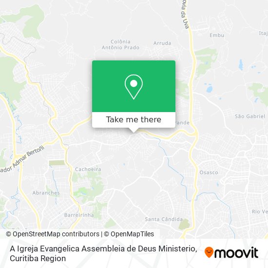 A Igreja Evangelica Assembleia de Deus Ministerio map