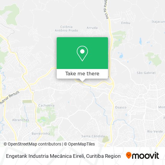 Engetank Industria Mecânica Eireli map