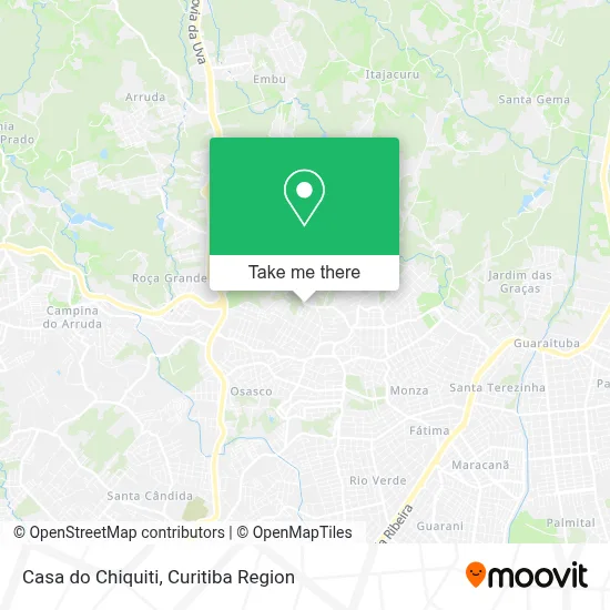 Casa do Chiquiti map
