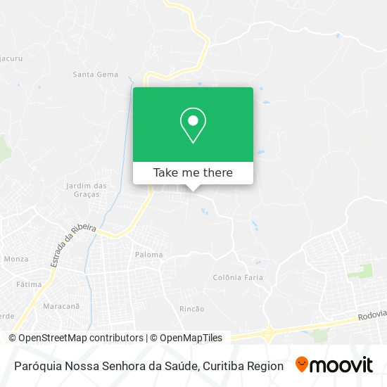 Paróquia Nossa Senhora da Saúde map