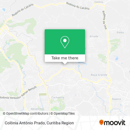 Colônia Antônio Prado map