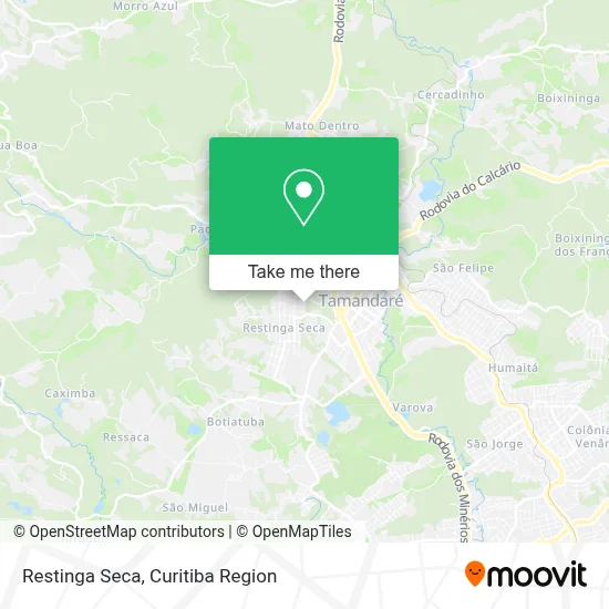 Restinga Seca map