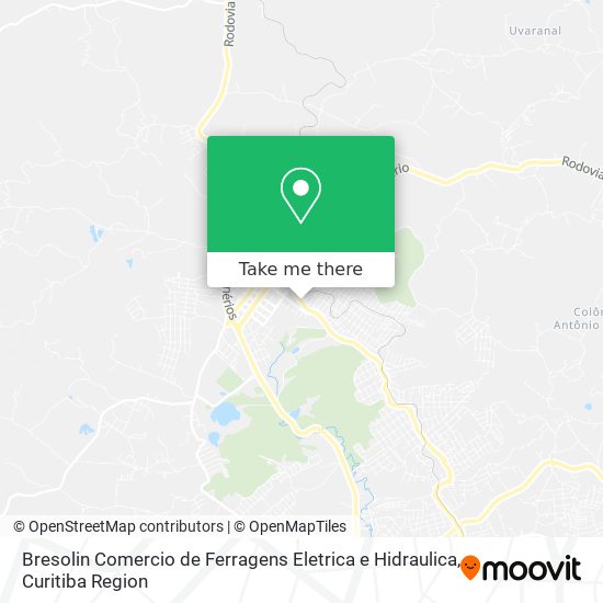Bresolin Comercio de Ferragens Eletrica e Hidraulica map