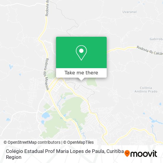 Colégio Estadual Prof Maria Lopes de Paula map