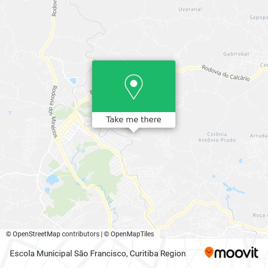 Escola Municipal São Francisco map