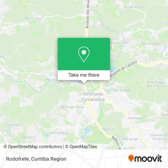 Rodofrete map