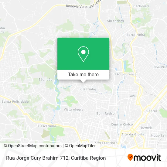 Rua Jorge Cury Brahim 712 map