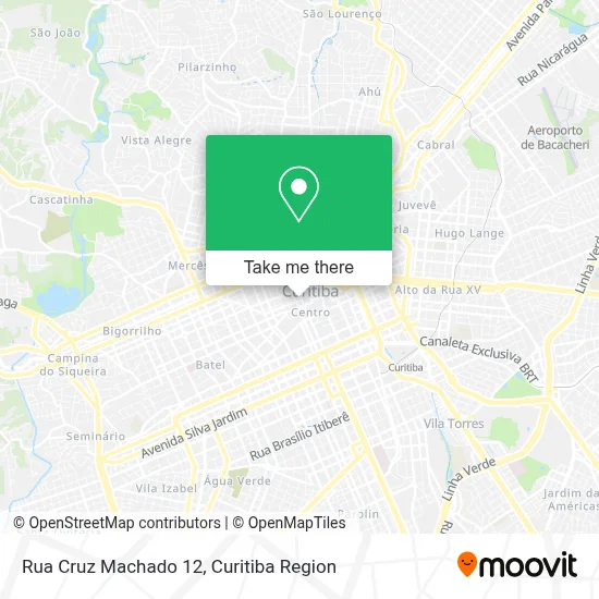 Rua Cruz Machado 12 map