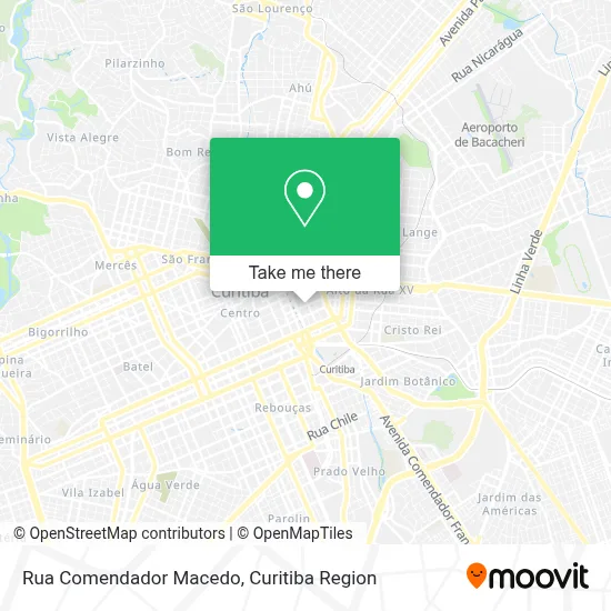 Rua Comendador Macedo map
