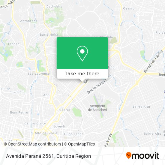 Avenida Paraná 2561 map