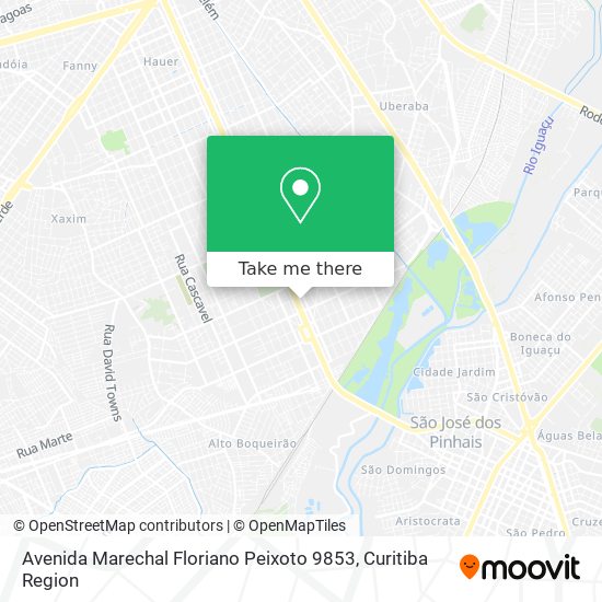 Avenida Marechal Floriano Peixoto 9853 map