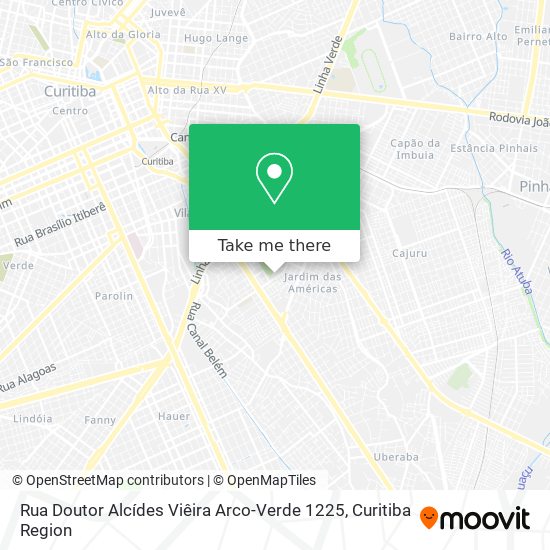 Rua Doutor Alcídes Viêira Arco-Verde 1225 map