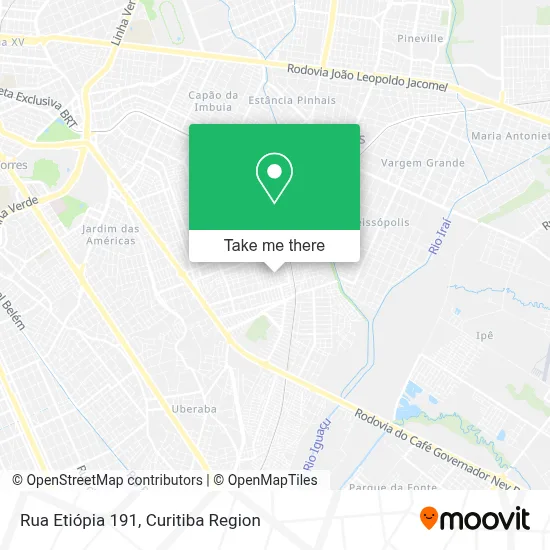 Rua Etiópia 191 map