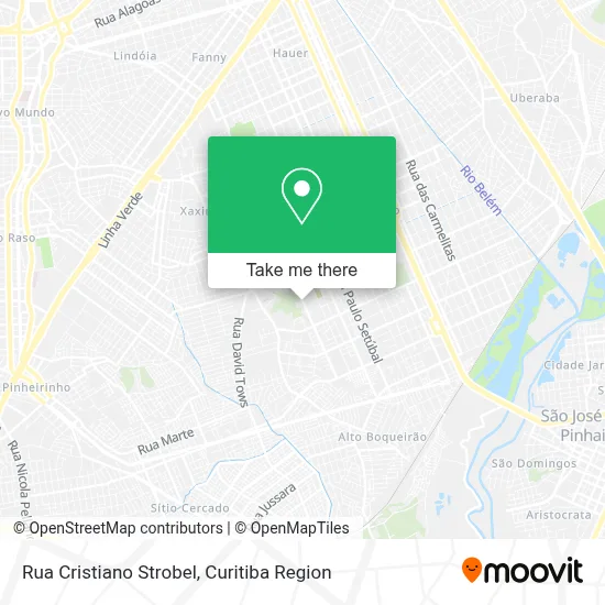 Rua Cristiano Strobel map