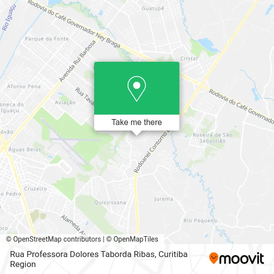 Rua Professora Dolores Taborda Ribas map