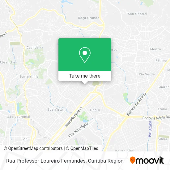 Rua Professor Loureiro Fernandes map