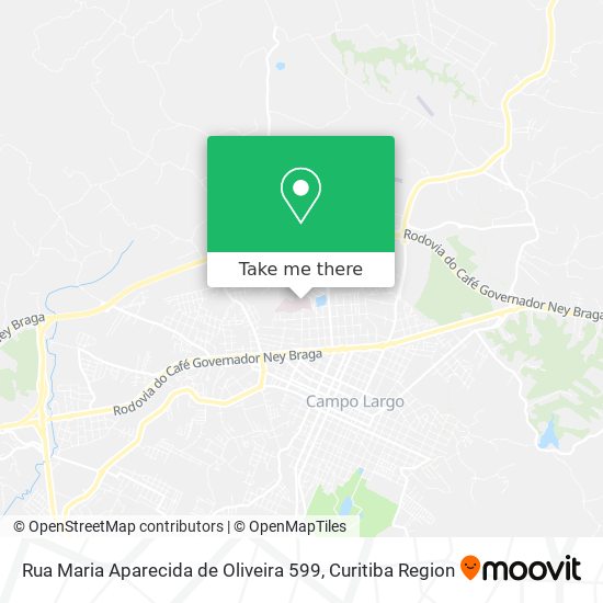 Rua Maria Aparecida de Oliveira 599 map