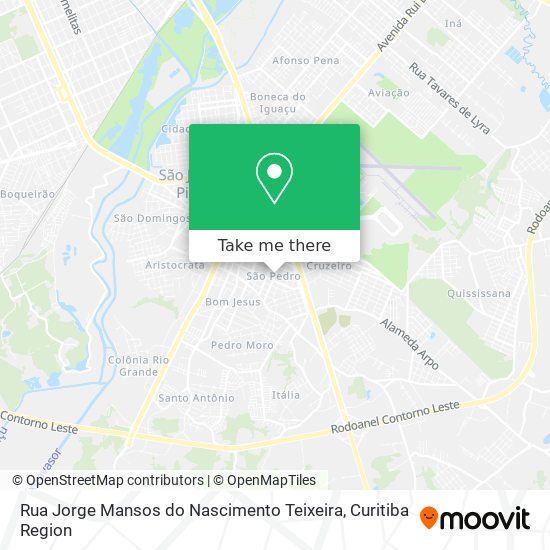 Rua Jorge Mansos do Nascimento Teixeira map