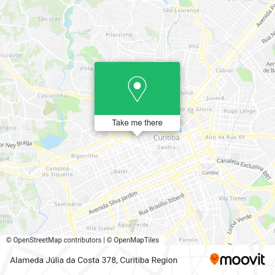 Alameda Júlia da Costa 378 map