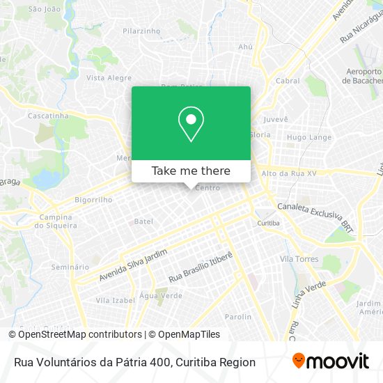 Rua Voluntários da Pátria 400 map