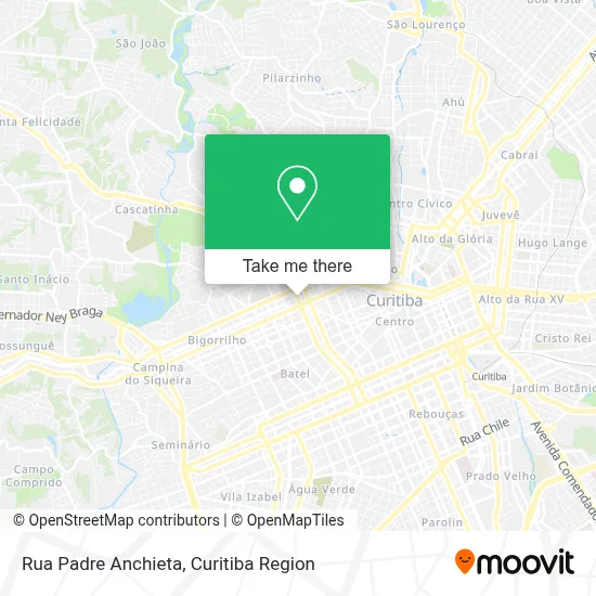 Rua Padre Anchieta map