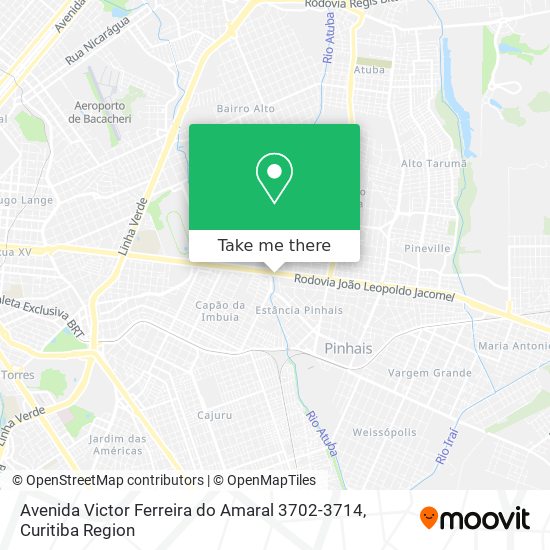 Avenida Victor Ferreira do Amaral 3702-3714 map