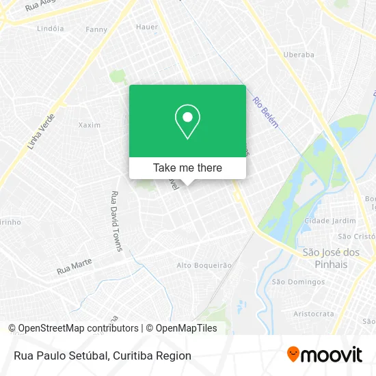 Rua Paulo Setúbal map