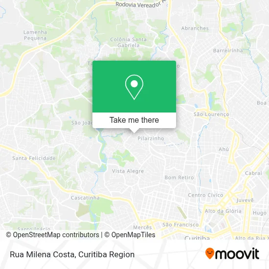 Rua Milena Costa map