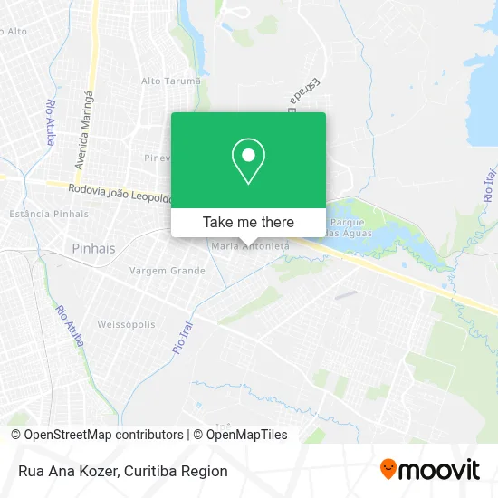 Rua Ana Kozer map