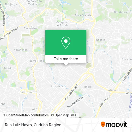 Rua Luiz Havro map