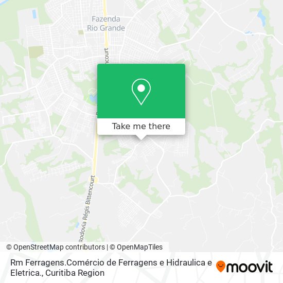 Rm Ferragens.Comércio de Ferragens e Hidraulica e Eletrica. map