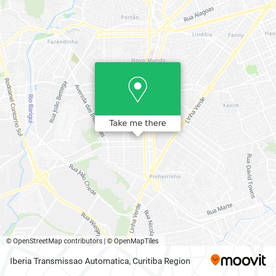 Iberia Transmissao Automatica map