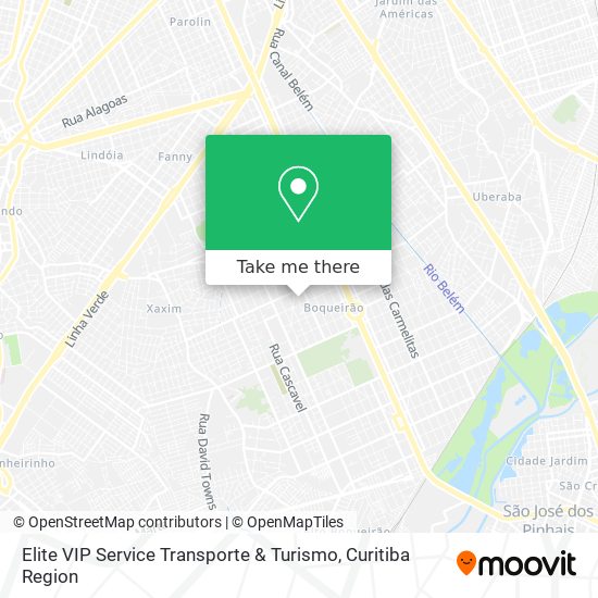 Mapa Elite VIP Service Transporte & Turismo