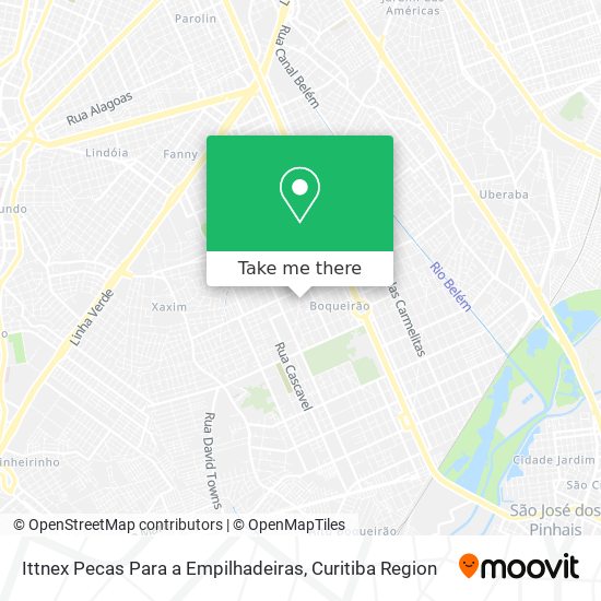 Mapa Ittnex Pecas Para a Empilhadeiras