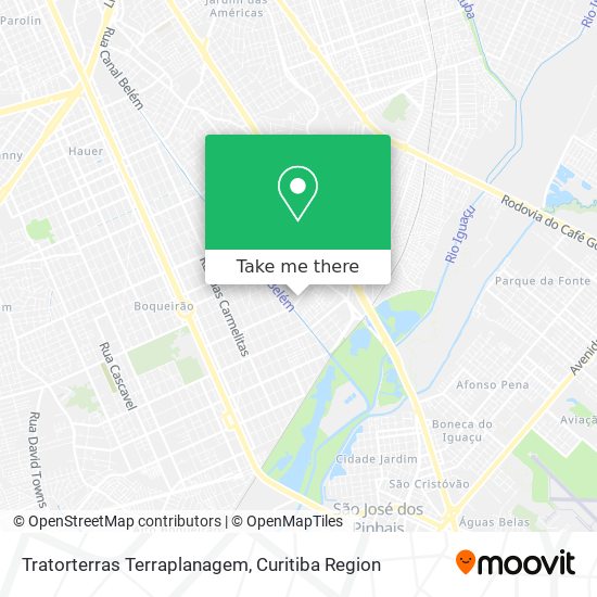 Tratorterras Terraplanagem map