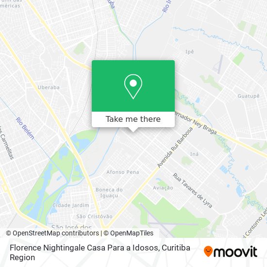 Florence Nightingale Casa Para a Idosos map