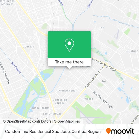 Condominio Residencial Sao Jose map
