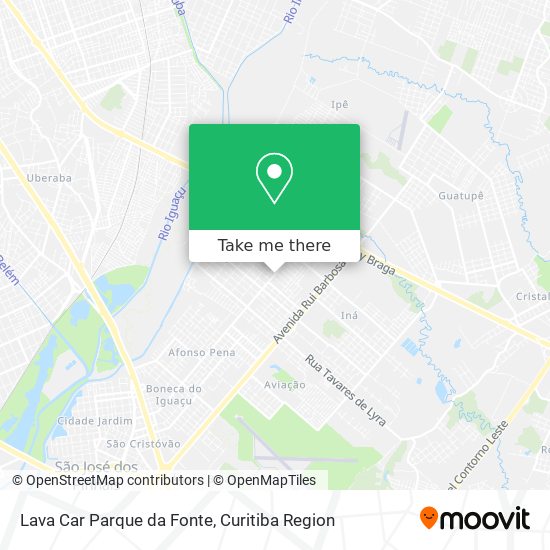 Lava Car Parque da Fonte map