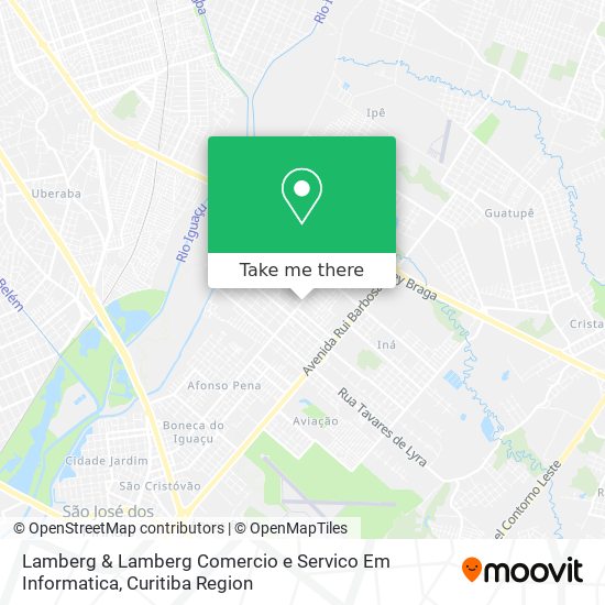 Lamberg & Lamberg Comercio e Servico Em Informatica map