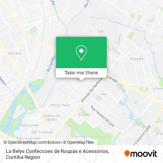 La Belys Confeccoes de Roupas e Acessorios map