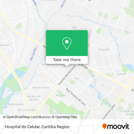 Hospital do Celular map