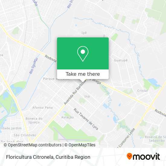 Floricultura Citronela map