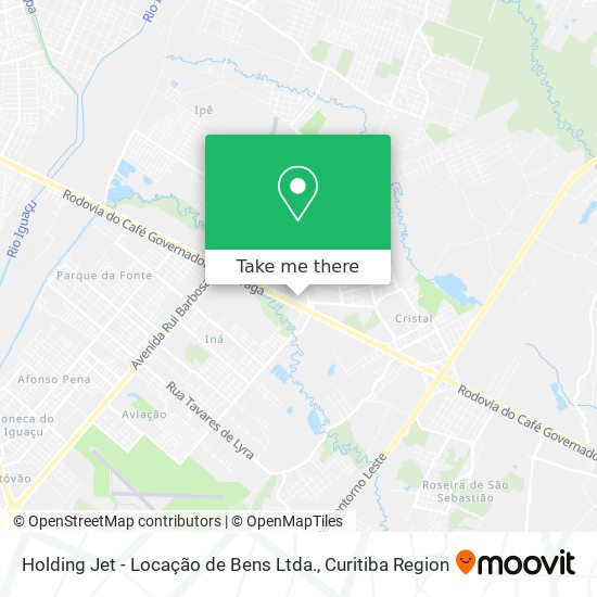Holding Jet - Locação de Bens Ltda. map